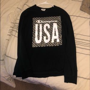 champion usa long sleeve T